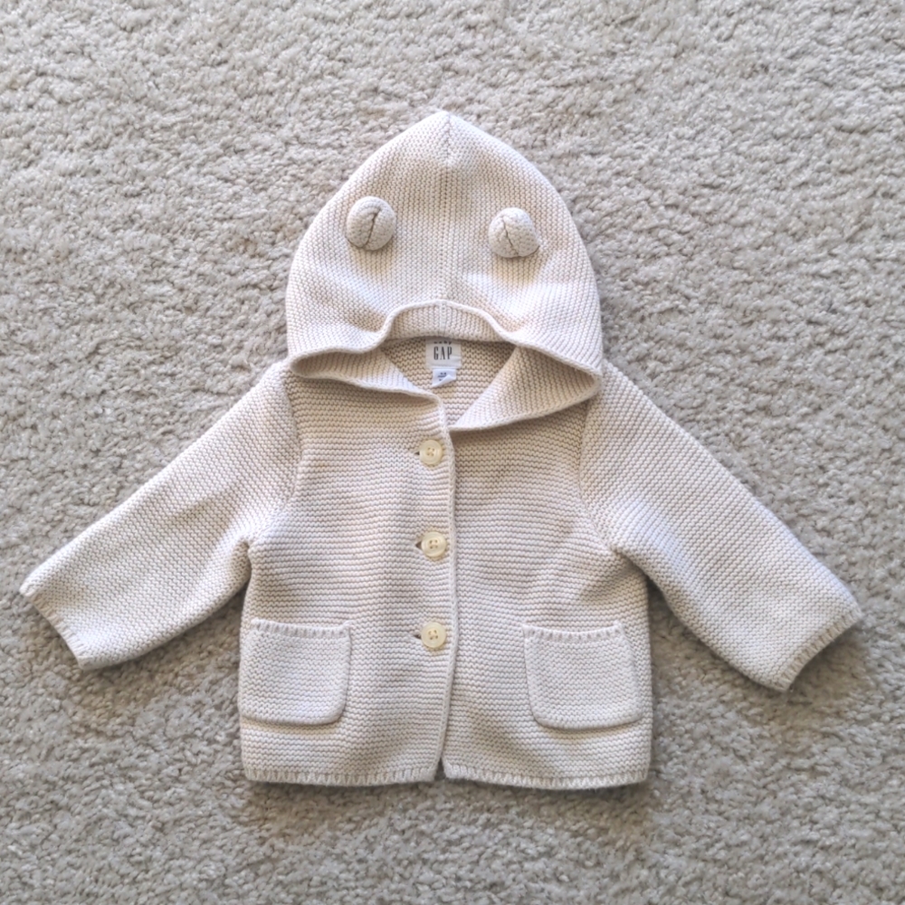 Baby Gap Brannan Bear Hoodie Sweater